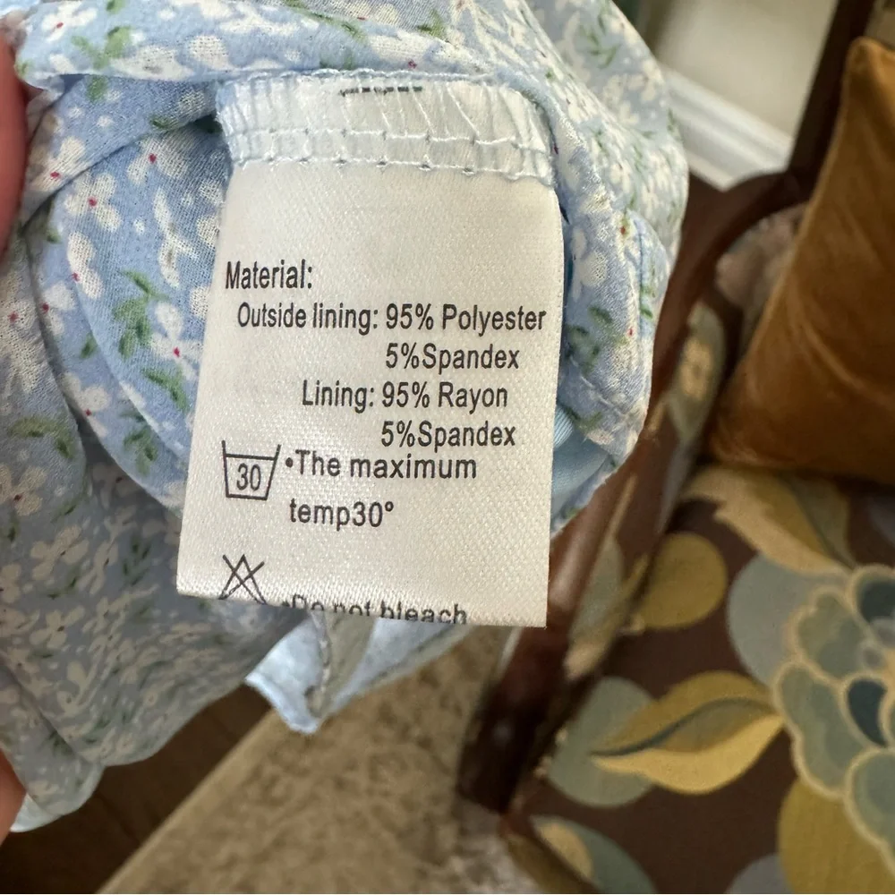 Sleeveless Blouse Loose Casual Flowy Chiffon Tank Top Tunic Size Medium - Picture 7 of 9